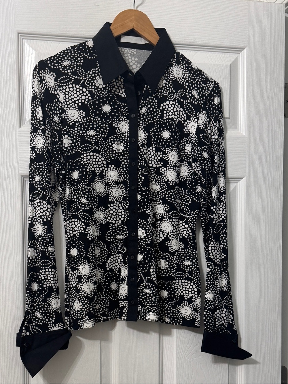 Anne Fontaine dotted floral print top